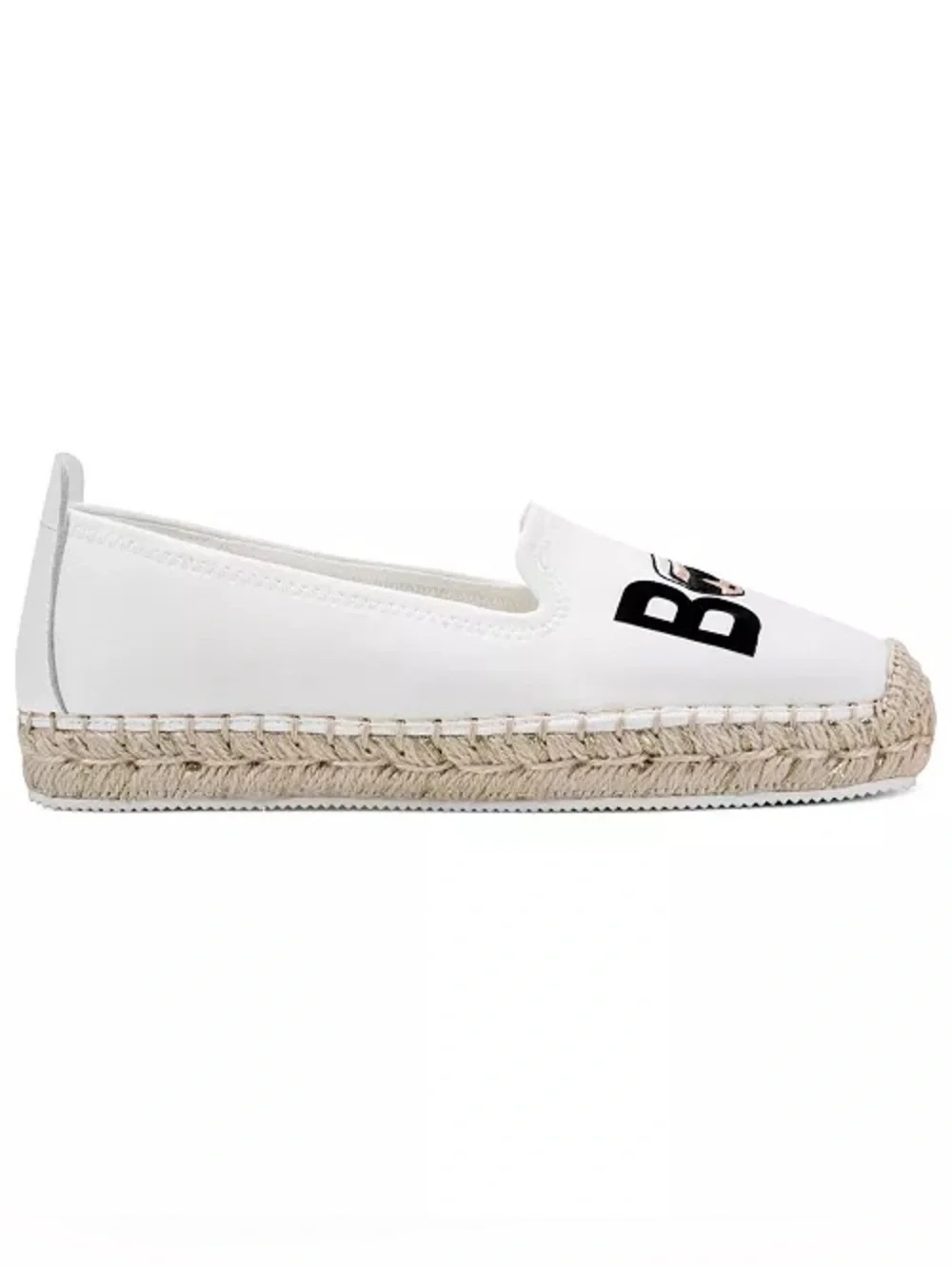 Karl Lagerfeld Women's Michaela Bonjour Slip-On Espadrilles Flats